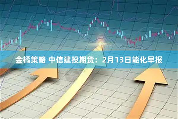 金橘策略 中信建投期货：2月13日能化早报